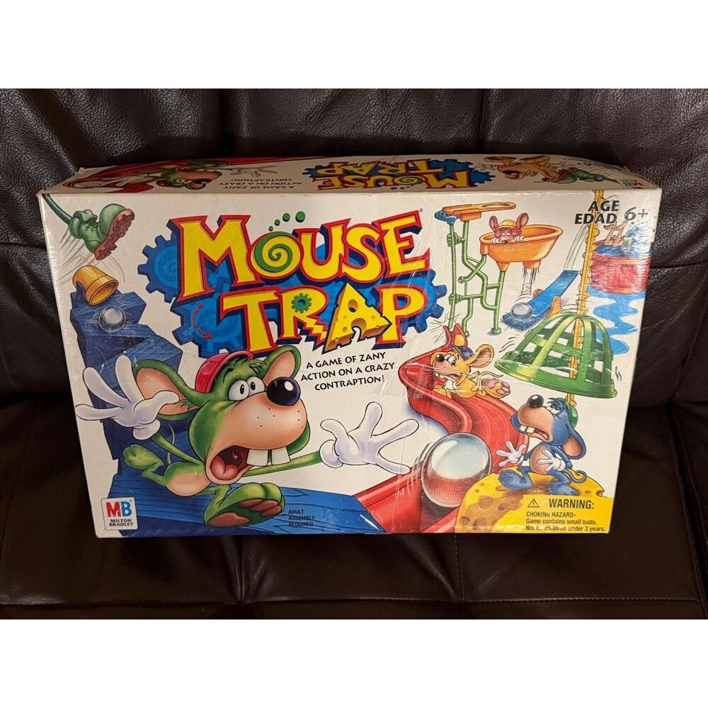 Mouse Trap board game by Milton Bradley